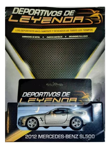 Deportivos Leyenda Mercedes Benz Sl500 2012 - Escala 1:38 