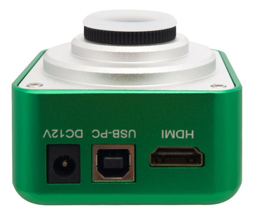 Camara M-16 4k Hdmi Relife Para Microscopio Trinocular Color Verde