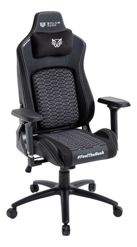 Silla Gamer Ultimate Max U3 Pu Alcántara Legend Negro Material Del Tapizado Cuero Sintético