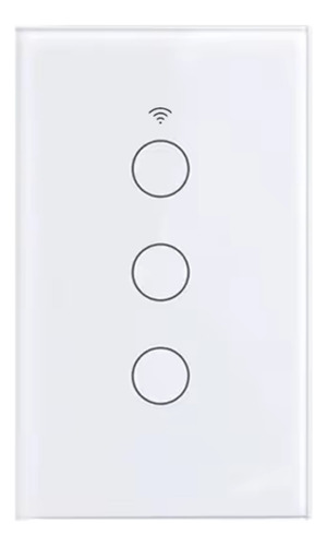 Interruptor Inteligente Wifi Touch Smart 3 Botoes Digital
