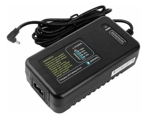 Cargador De Batería Para Ad600pro C26 Godox Color Negro