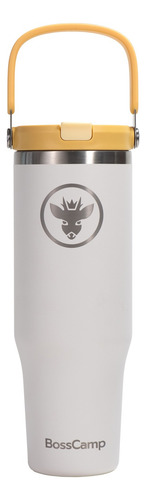 Vaso Termico Mug Termo Bosscamp 1200ml Tapa 2 En 1