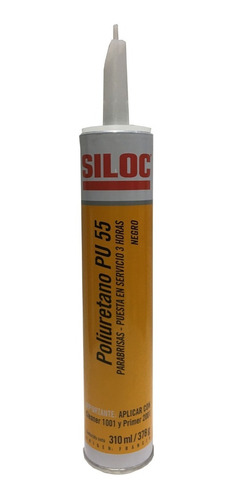 Adhesivo Sellador Poliuretano Para Parabrisas Siloc 378g