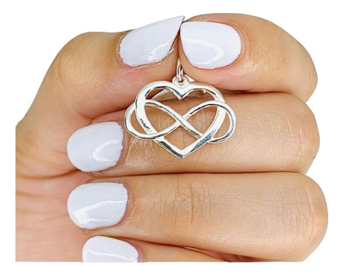 Dije Amor Infinito Ideal Regalo Enamorados Plata 925 D 653