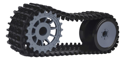 U Kit De Oruga Para Robots Tank Chassis Platform Arduino Rc