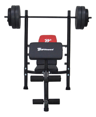 Banco De Pesas Gimnasio Multiposiciones Plegable Ajustable