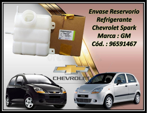 Envase Reservorio Refrigerante Chevrolet Spark 96591467