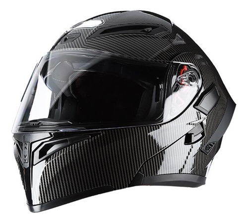 Aumotop Casco Moto Unisex Adulto Equipamiento Cool Rider.e