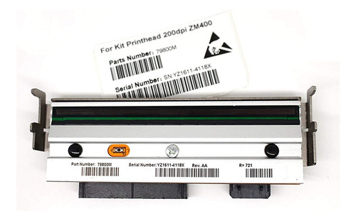 Cabezal De Impresión Térmico Impresora Zebra Zm400 20...