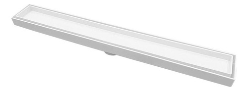 Ralo Linear Oculto Invisível Branco 90cm Plástico Psai