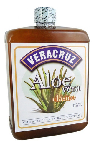 Aloe Vera Gel Bebible Veracruz® | 1 Litro Natural Sabor Clásico
