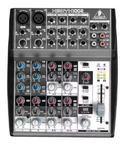 Mezcladora Xenyx 1002 Behringer 10 Canales Phantom