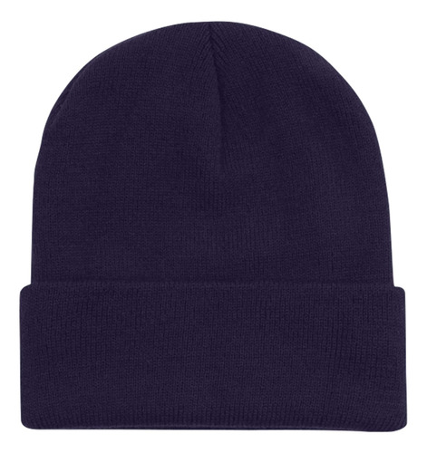 Gorro Americano Unisex Con Puños Y Forro De Acrílico, Azul M