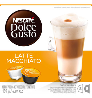 Nescafe Dolce Gusto Latte Macchiato Cápsulas 16 Unidades