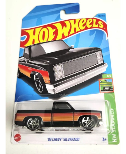 Hot Wheels 83 Chevy Silverado Hw Hot Trucks 2023