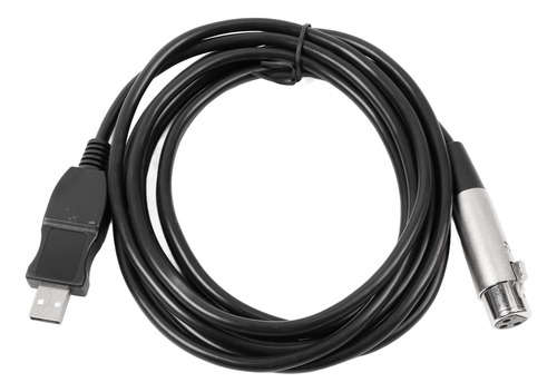 Cable De Micrófono Usb A Xlr, Señal Estable Profesional