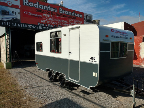 Casa Rodante Brandsen Mod: 450 Mts D/eje Alum Nueva 0km