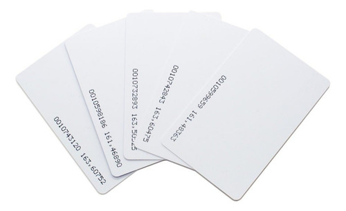Zkteco Id Card(thin) Tarjeta De Proximidad 125khz, 1000 Unid