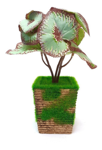 Planta Artificial Con Maceta Mod3 #90217