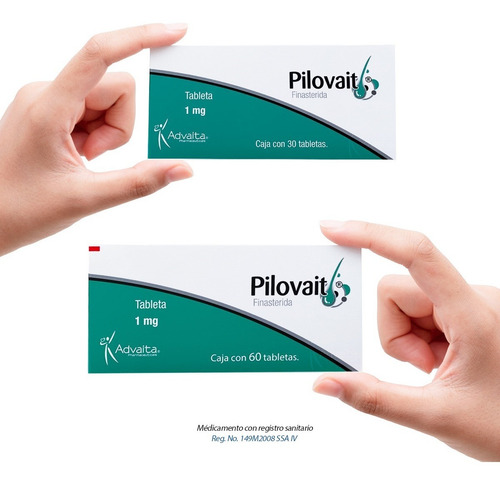 Pilovait Con 60 Tabletas Finasterida 1mg
