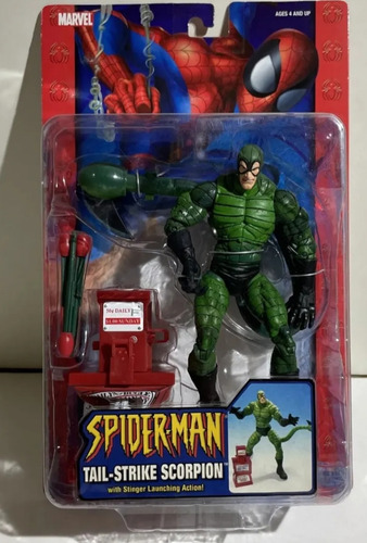 Marvel Legends Scorpion Spiderman Figura Articulada Toybiz 