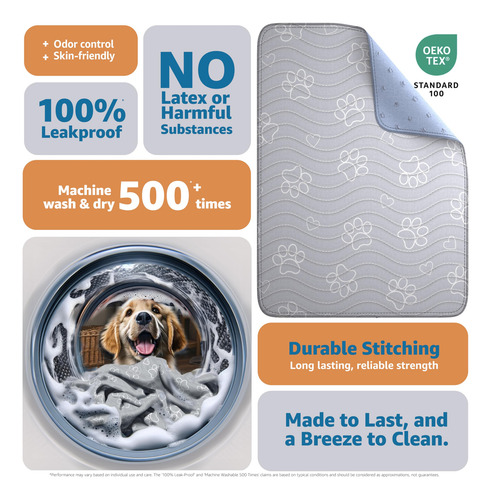 Almohadillas Reutilizables Para Cachorros Improvia® 2, Imper
