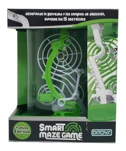 Laberinto Smart Maze Game Ditoys Juego Ingenio {color: Verde