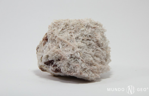 Mineral Piedra Natrolita Blanca Nro. 3 Pieza De Colección