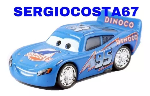 Disney Cars Bling Bling Lightning Mcqueen Dinoco 95 Original