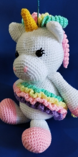 Unicornio Amigurumi De Crochet 