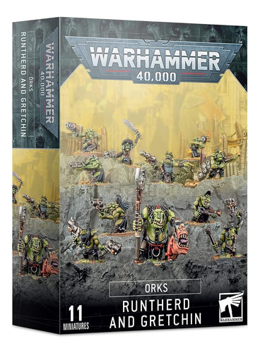 Games Workshop Warhammer 40k - Gretchin (2018), Multicolor,