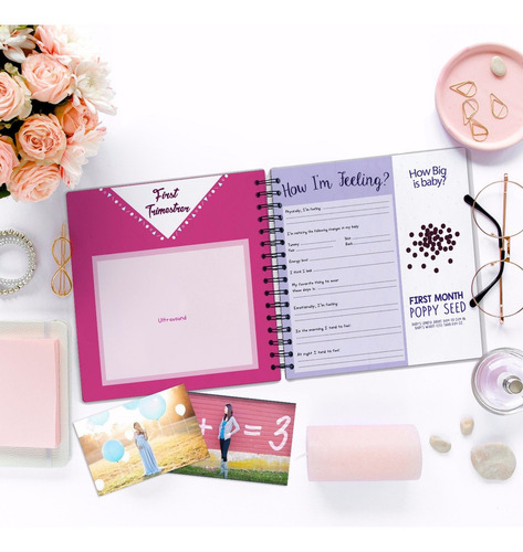 My Belly Book - Diario De Embarazo Y Libro De Recuerdos De B