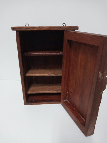 Imagen 2 de 8 de 7k Antiguo Pequeño Madera Tallado Decoracion Vintage