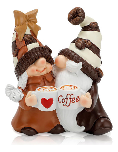 Accesorios De Decoración Para Cafetería W Coffee Gnome Para