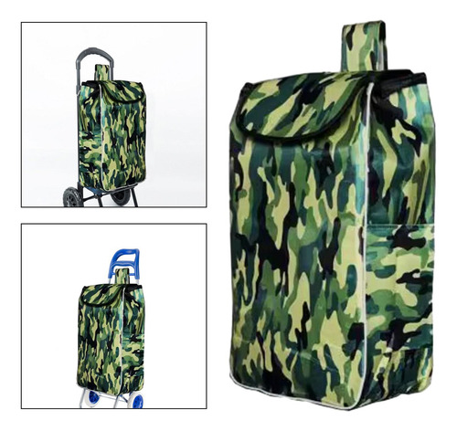 Bolsa De Compras Portátil Con Ruedas Para Supermercado
