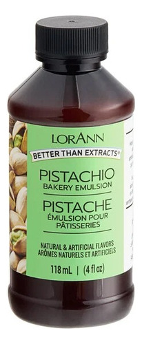 Lorann Emulsion Sabor Pistacho 118ml.