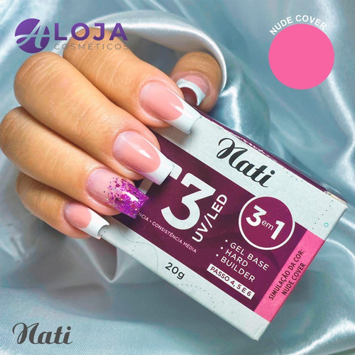 Kit Alongamento Nati - Gel T3 - Profissional