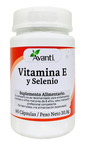 Avanti - Vitamina E + Selenio 60caps