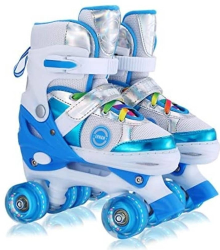 Imagen 3 de 7 de Patines De 4 Cuatro Ruedas Con Luces