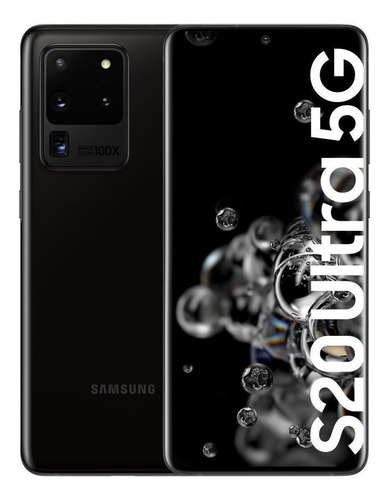 Samsung Galaxy S20 Ultra 5G Dual SIM 128 GB Cosmic black 12 GB RAM