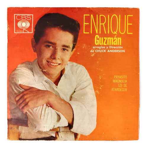 Enrique Guzman - Payasito = Ponchinello   Single 7