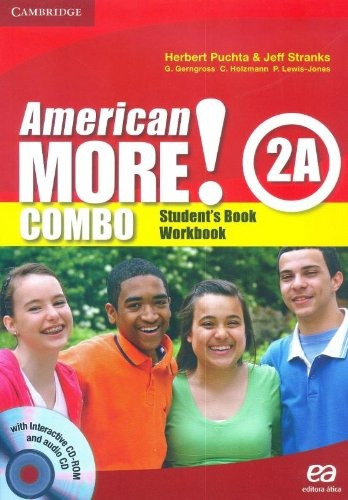 American More! Combo 2A, de Puchta, Herbert. Série American More! Combo (2A), vol. 2A. Editora Somos Sistema de Ensino, capa mole em inglês, 2013