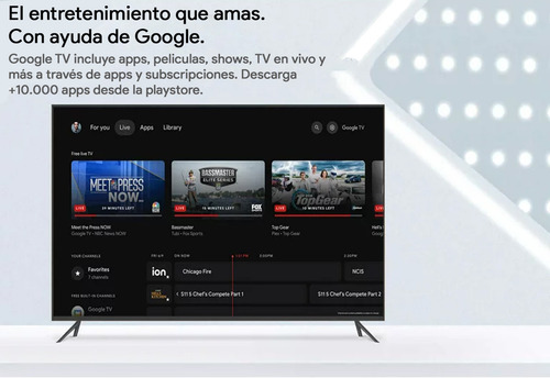 Onn Uhd Streaming 4k 2 Gb Ram Google Tv 2023 Color Negro Tipo De Control Remoto Control De Voz