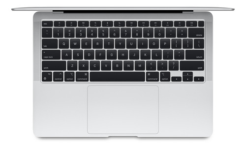 Imagen 4 de 5 de MacBook Air M1 2020 plata 13.3", Apple M1 8GB de RAM 256GB SSD, Apple M1 8-Core GPU 2560x1600px macOS
