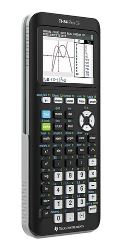 Texas Instruments Ti-84 Plus Ce Calculadora Grafica En Negro