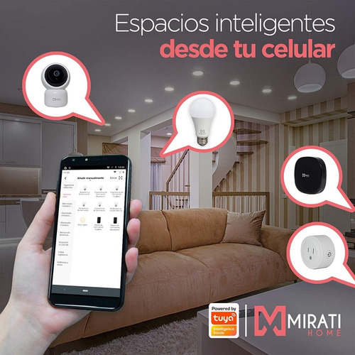 Foco Inteligente Luz Rgb 10w Mirati Home Wifi Alexa Y Google
