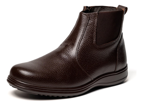 Zapato Botin Piel Caballero Baraldi Confort 121 Bota Comodas