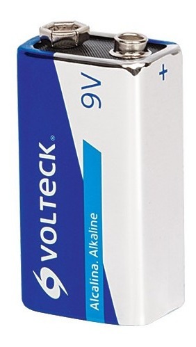 Batería Alcalina 9 Volts Volteck Al-9v