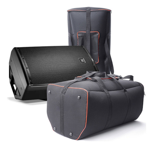 Kit 2 Case Bolsa Bag Capa P/ Jbl Max 15 Resistente Premium