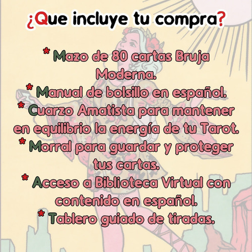 Bach Tarot Bruxa Moderna Espanhol + Manual + Tabuleiro